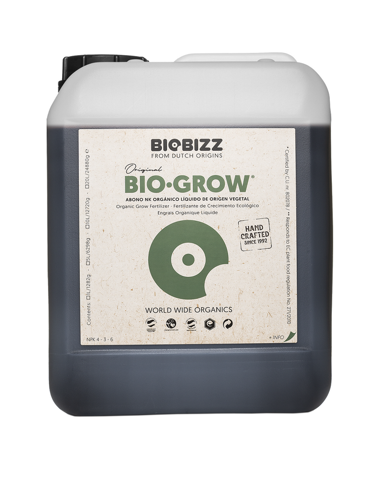 BioBizz BioGrow 0.5 L, 1 L, 5L, 10L